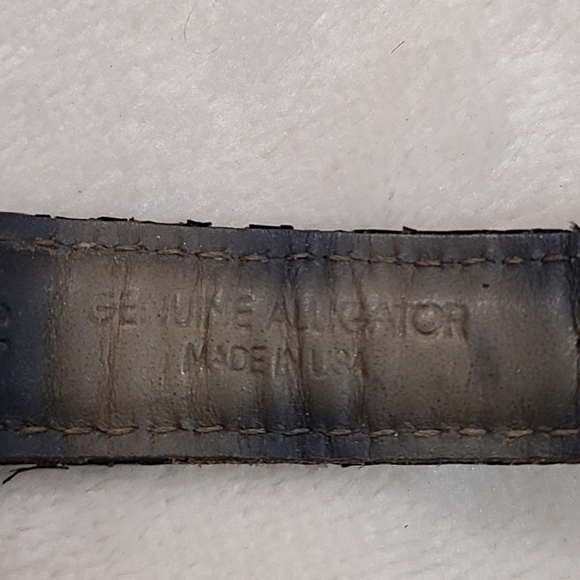 Michele Mini Urban Watch With Alligator Strap - Picture 7 of 8